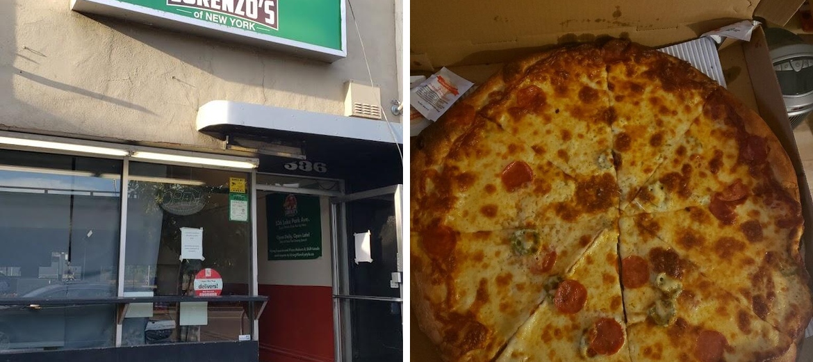 Lorenzo's of New York Pizza Menu